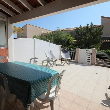 Vila Agreable Maison De Climatisee, 2 Pour 5 Couchages, Securisee Avec Piscine Commune Le Clos De Socorro, 800m De La Lrcs95 Portiragnes